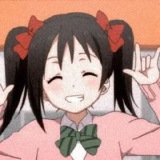 🍒 emoji Nico Yazawa || @StickerAnimePack Telegram sticker 1 of 25