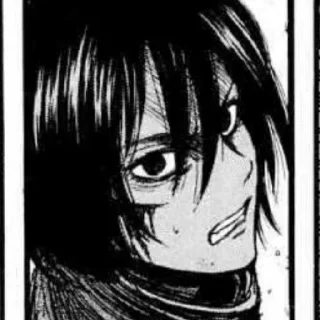 🗞 emoji ⋆ ࣪🗞 ִֶָ Mikasa お @Cupidreams ٭࣭ ٠ 𓆪 Telegram sticker 17 of 60