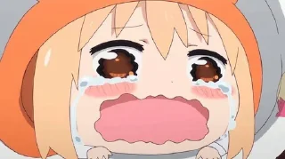😭 emoji ANIME CUTE Telegram sticker 14 of 14