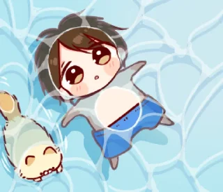 Sticker from Baby L toco !