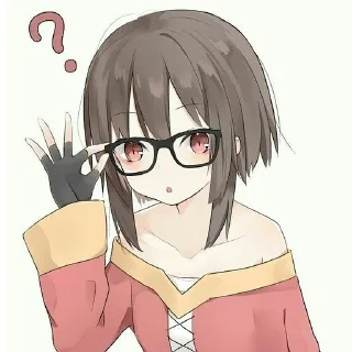 Sticker from Megumin