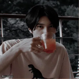 ✨ emoji hendery dark by @stickernct Telegram sticker 7 of 20