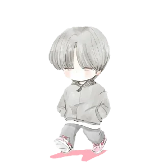 Sticker from jjh fanart by @stikerfanart