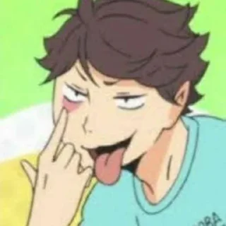 Sticker from Oikawa @stickergojo