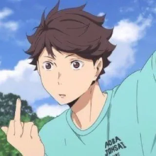 Sticker from Oikawa @stickergojo