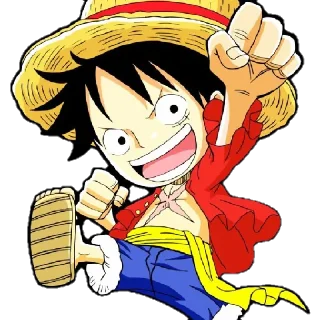 😁 emoji @wallpaper_kid @Anime_Sticker_noob one piece Telegram sticker 1 of 66