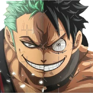 🙈 emoji @wallpaper_kid @Anime_Sticker_noob one piece Telegram sticker 16 of 66