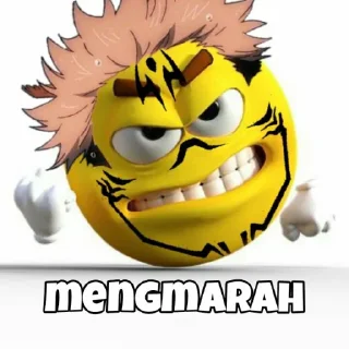 😡 emoji mengjamet @nocence Telegram sticker 5 of 45