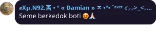 😍 emoji Damian Byuuni Telegram sticker 8 of 56