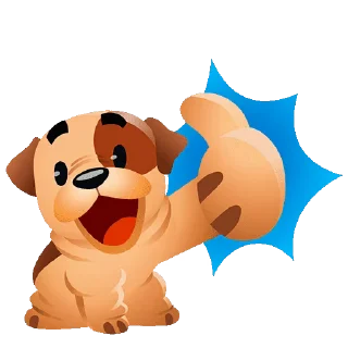 Sticker from Puppy @Stickersey