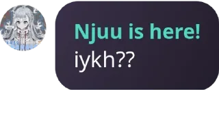 😎 emoji njuu berkata Telegram sticker 6 of 90