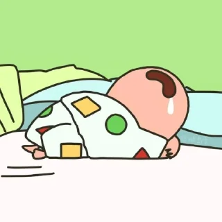 😴 emoji for kanaka Telegram sticker 16 of 20