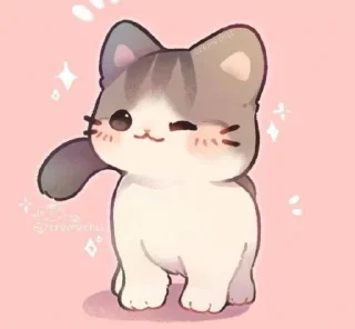 Sticker from @Opstickerpacks 😻 cute cats ✨