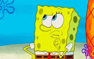 🤔 emoji @Funny_Gang_Posts SpongeBobby Telegram sticker 7 of 43