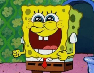 😃 emoji @Funny_Gang_Posts SpongeBobby Telegram sticker 6 of 43