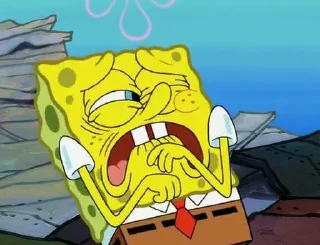 😟 emoji @Funny_Gang_Posts SpongeBobby Telegram sticker 15 of 43