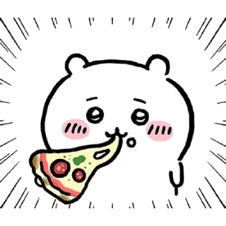 💬 emoji 黃屁股兔兔 Telegram sticker 18 of 30