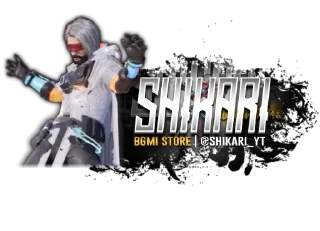 Sticker from Shikari Bgmi Store