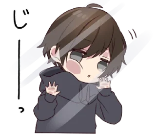 😉 emoji Menhera-kun.2 @bistic Telegram sticker 9 of 40