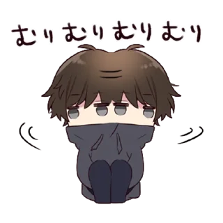 😬 emoji Menhera-kun Telegram sticker 24 of 120