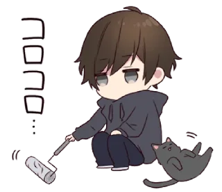🙁 emoji Menhera-kun.2 @bistic Telegram sticker 22 of 40