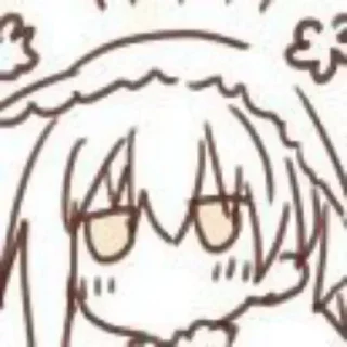 😶 emoji 白圣女 - 藍沢 ¹  @YueXiiia Telegram sticker 15 of 120