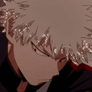 😍 emoji Bakugou katsuki @auliakharie Telegram sticker 19 of 48