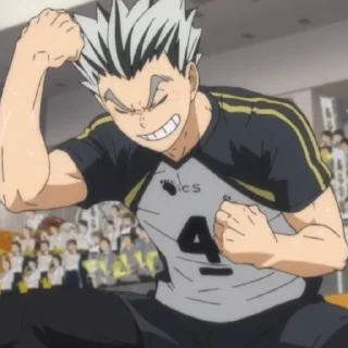😃 emoji Bokuto kōtarō Telegram sticker 8 of 13