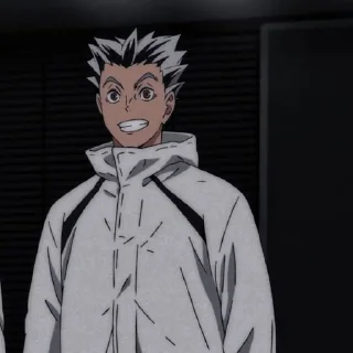 😁 emoji Bokuto Telegram sticker 1 of 39