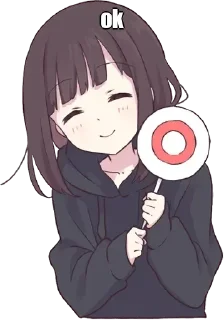 😊 emoji Senpai's sticker Telegram sticker 6 of 19
