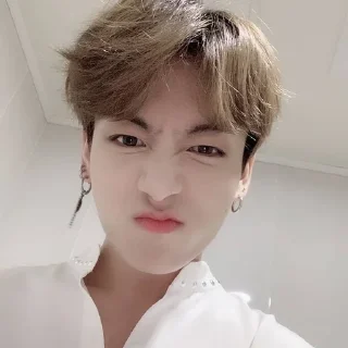 Sticker from Jungkook ` @KOCOKNDASE