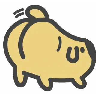 🍑 emoji 咖波 視像 Emoji ② @Capoo_Stickers Telegram sticker 14 of 48