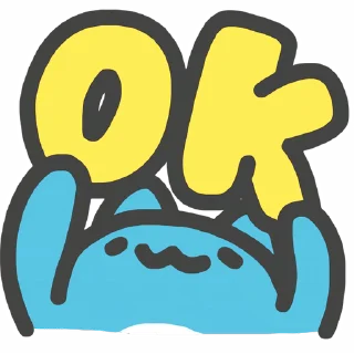 🆗 emoji 咖波 視像 Emoji ② @Capoo_Stickers Telegram sticker 7 of 48