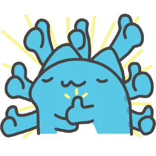 Sticker from 咖波 視像② @Capoo_Stickers