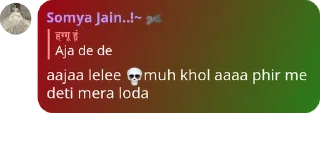 💀 emoji Somya Jain..!~'s sticker kang pack 6 Telegram sticker 21 of 120