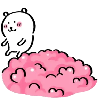 Sticker from joke bear with friends_kal