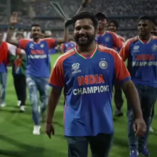 🌟 emoji Rohit Sharma 2 - @CricCollections Telegram sticker 17 of 102
