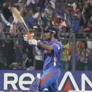 Sticker from MS Dhoni - @Prab7at