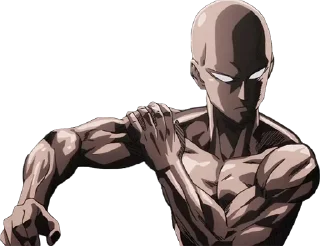 💪 emoji One punch man! Telegram sticker 7 of 120