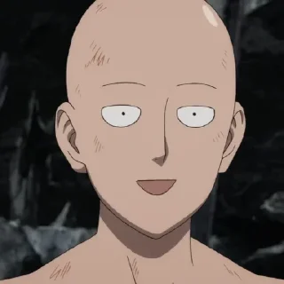 😀 emoji One Punch Man Telegram sticker 12 of 17