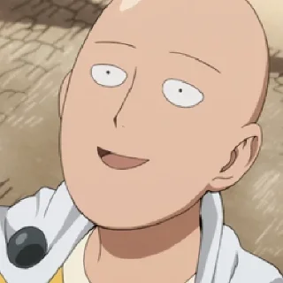 😀 emoji One Punch Man Telegram sticker 16 of 17