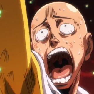 ✊ emoji One Punch Man Telegram sticker 11 of 17