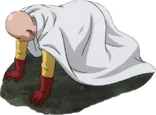 🙇 emoji One punch man! Telegram sticker 3 of 120