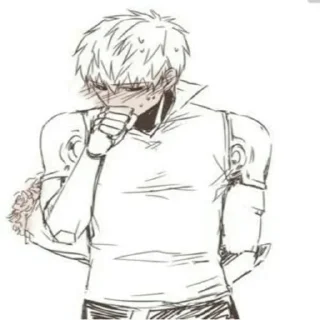 😳 emoji One punch man! Telegram sticker 20 of 120