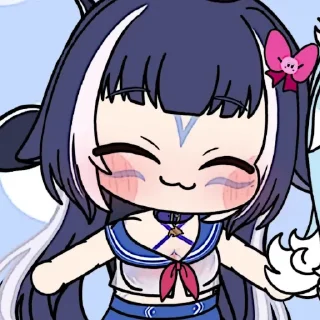 🐳 emoji ‎ ‌‌‌‌‌‌‎   ‎ ‌‌‌‌‌‌‎ᐢ. .ᐢ  @dapperies ୨୧ @floristplace ៹ Telegram sticker 9 of 50