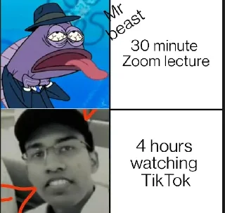Sticker from Mr beast Edwin's dad