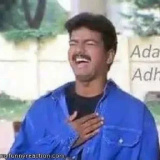 😂 emoji Thalapathy 💛💛💛 Telegram sticker 21 of 120