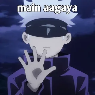 ✌️ emoji Abhimanyu Senpai's stickers Telegram sticker 12 of 52