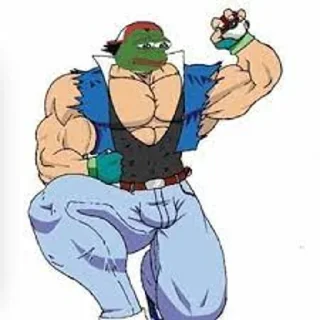 💪 emoji Pepemon @PokeSticker Telegram sticker 24 of 43