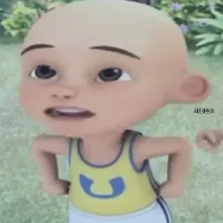 🧐 emoji Upin ipin - @tematelenya Telegram sticker 20 of 48